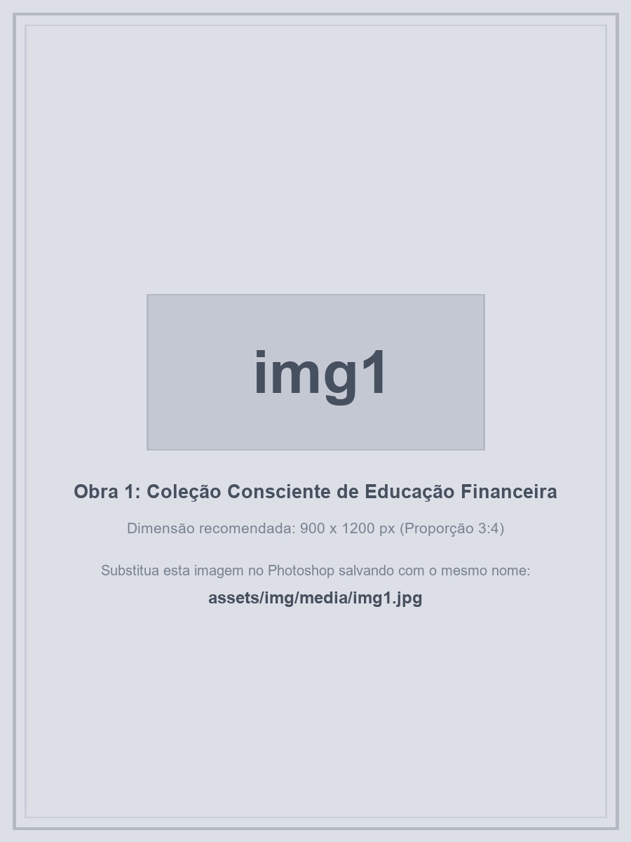 Capa da obra Coleção Consciente de Educação Financeira