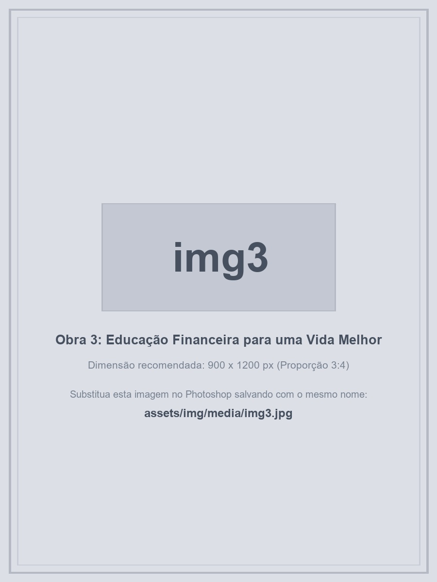 Capa da obra Educação Financeira para uma Vida Melhor